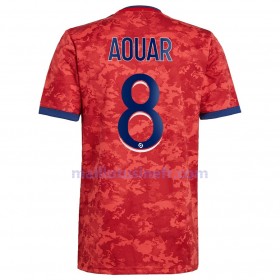 Maillot de Foot Olympique Lyonnais Houssem Aouar 8 Extérieur 2021-22